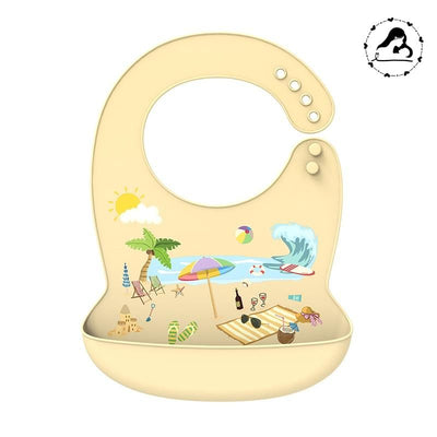 BabyBibs™ | Bavoir en silicone WaterProof lecoledeschats